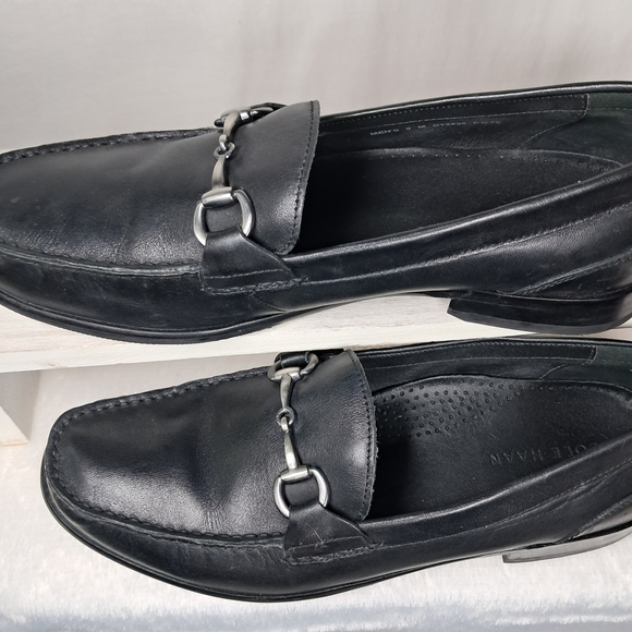 Cole Haan Men's Black Loafers - Picture 7 of 9